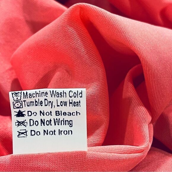 Lace salmon pink color sleeveless mini dress - Picture 8 of 12